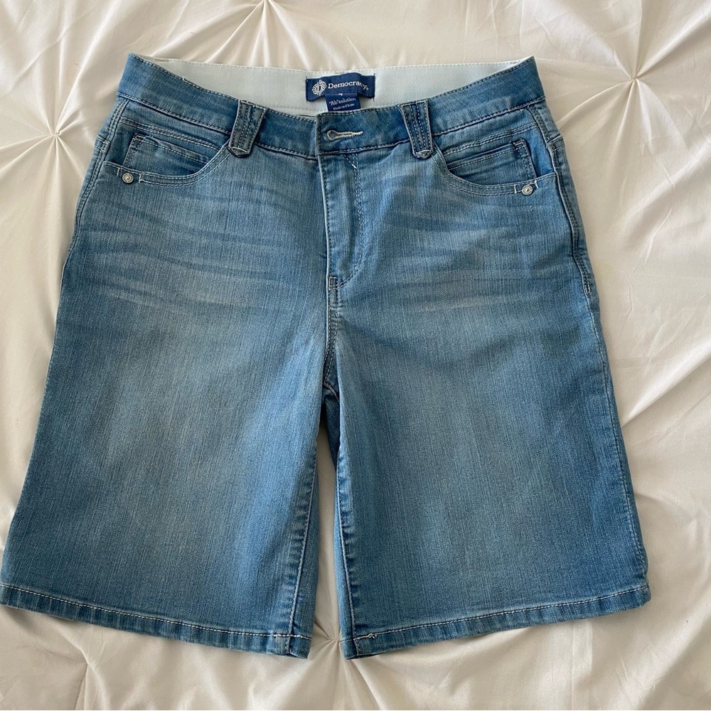 Democracy Blue Jean Shorts Classic Style